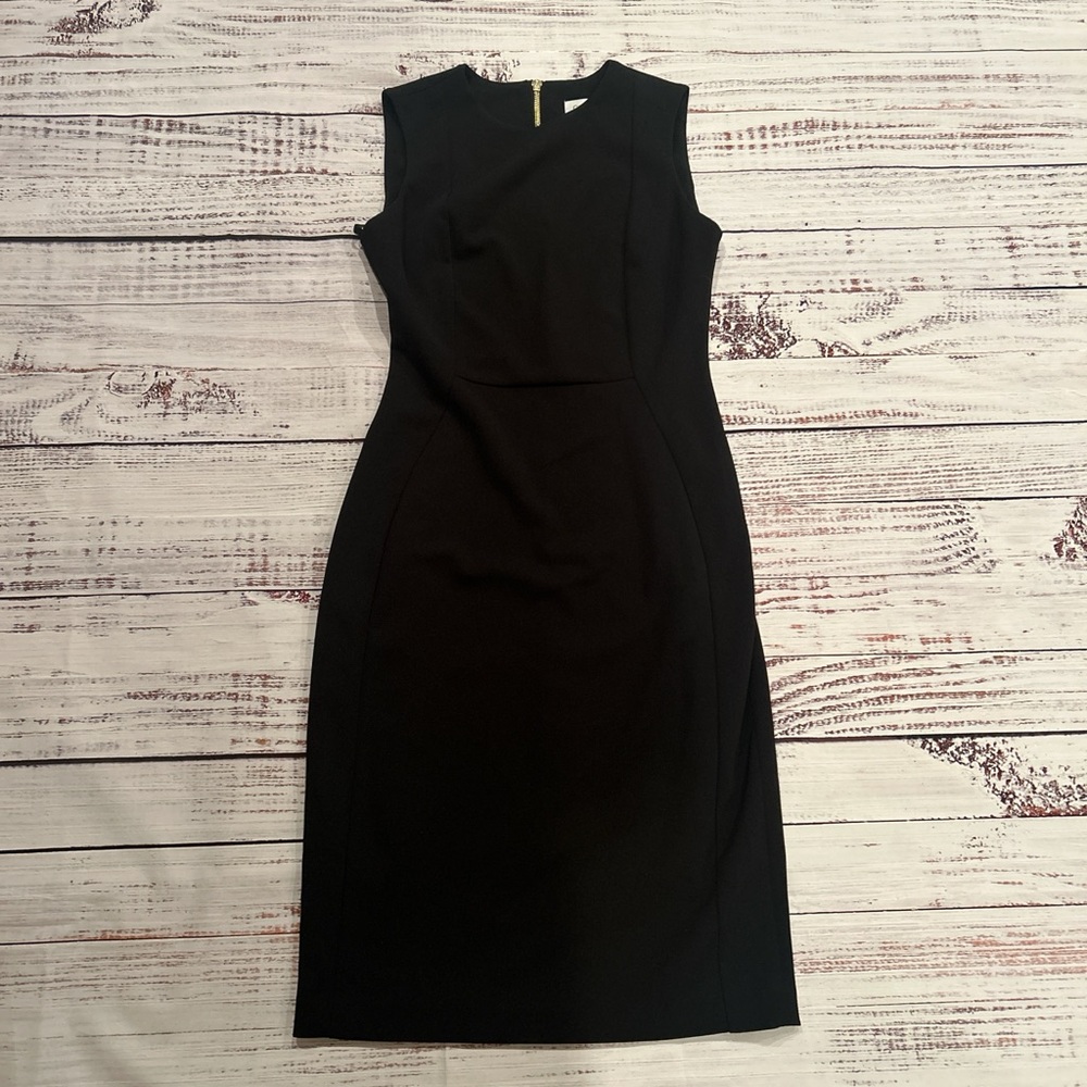 Calvin Klein Black Midi Dress